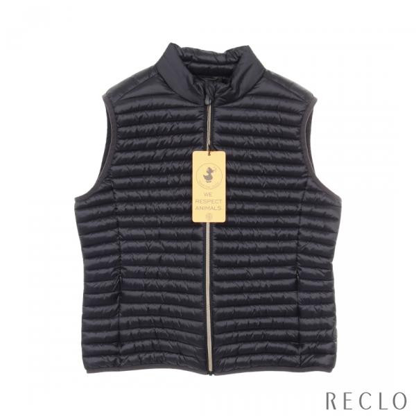 セーブザダック SAVE THE DUCK ダウンベスト 衣料品 アウター ナイロン レディース ブラック系 D85310WIRIS2010000 【新品】 SAVE THE DUCK（セーブ・ザ・ダック） ダウンベスト ナイロン ブラック