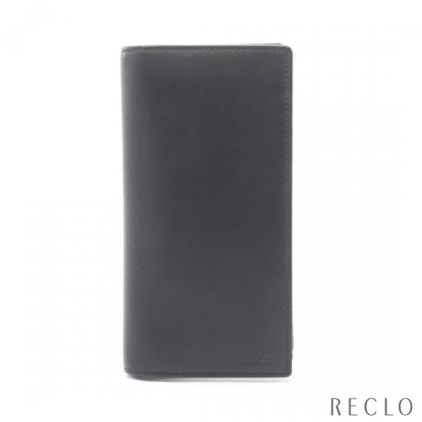 グッチ長財布ブラック(純正の品) GUCCI（グッチ） GUCCI GG ファブリック ロングウォレット 二つ折り長