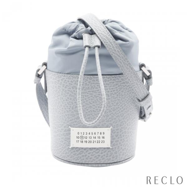 メゾン マルジェラ Maison Margiela 5AC マイクロ バケットバッグ ショルダーバッグ バッグ レザー レディース ブルー系 S56WG0164 【中古】 メゾンマルジェラ Maison Margiela 5AC マイクロ バケットバッグ