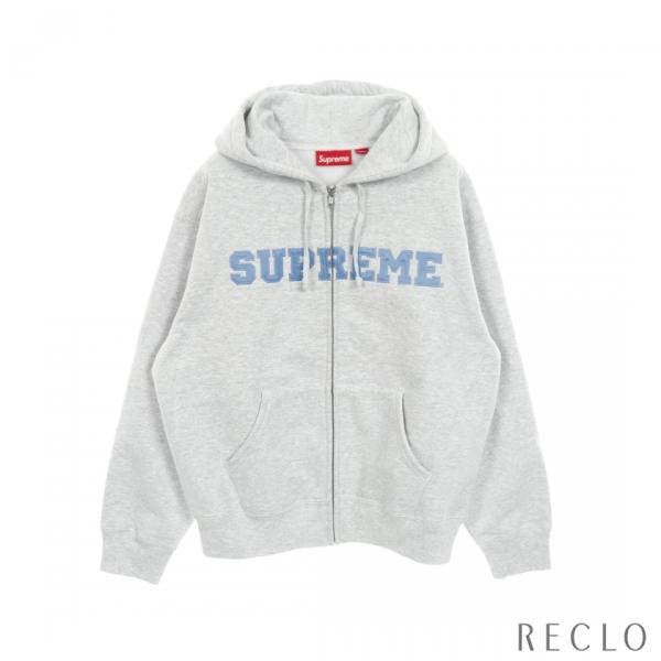 爆買 シュプリーム Supreme Collegiate Applique ZIP UP Hooded