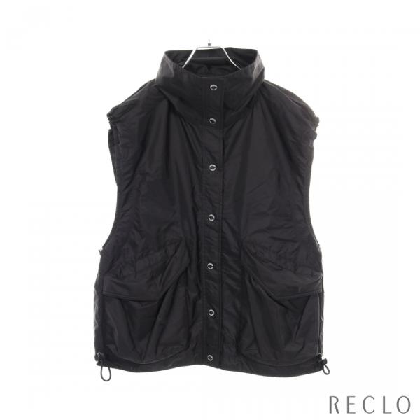 BURBERRY（バーバリー） ベスト ハイネック ナイロン ブラック