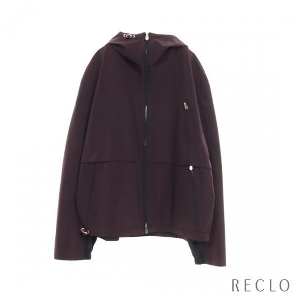 HERMES（エルメス） ナイロンジャケット ナイロン バーガンディ