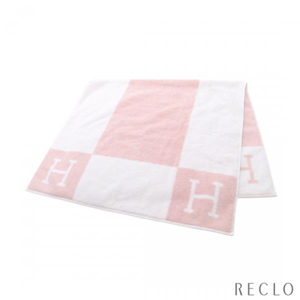 HERMES（エルメス） フェイスタオル アヴァロン ローズリラ タオル