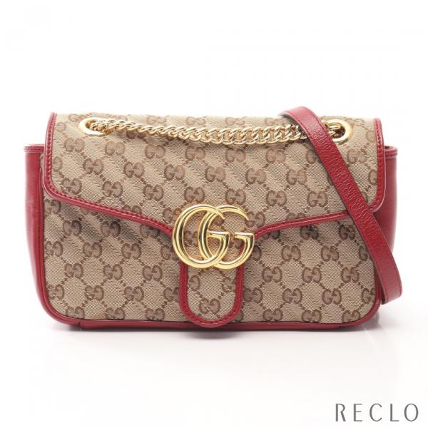 GUCCI（グッチ） GUCCI GGマーモント キルティング スモール GG