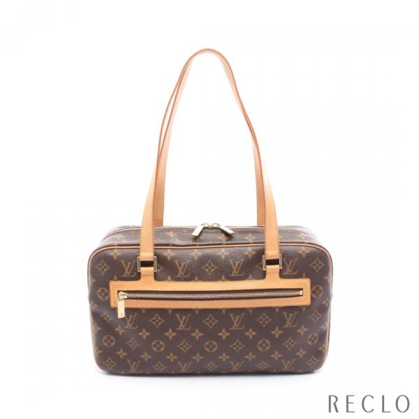 美品 ルイヴィトン シテ GM モノグラム ショルダーバッグ ＰVC レザー LOUIS VUITTON（ルイ・ヴィトン） シテGM モノグラム ショルダーバッグ