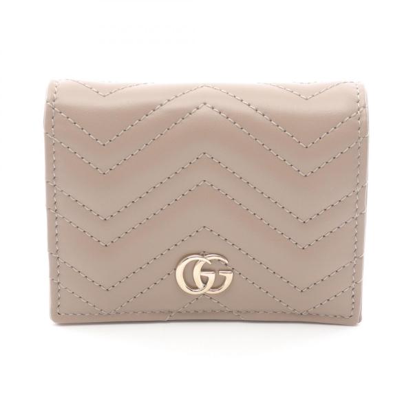 GUCCI（グッチ） GUCCI GGマーモント 二つ折り財布 財布 レザー