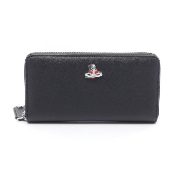 新品 VivienneWestwood サファイアーノ バイカラー 長財布 牛革 ヴィヴィアンウエストウッド 長財布 サフィアーノ ラウンドファスナー
