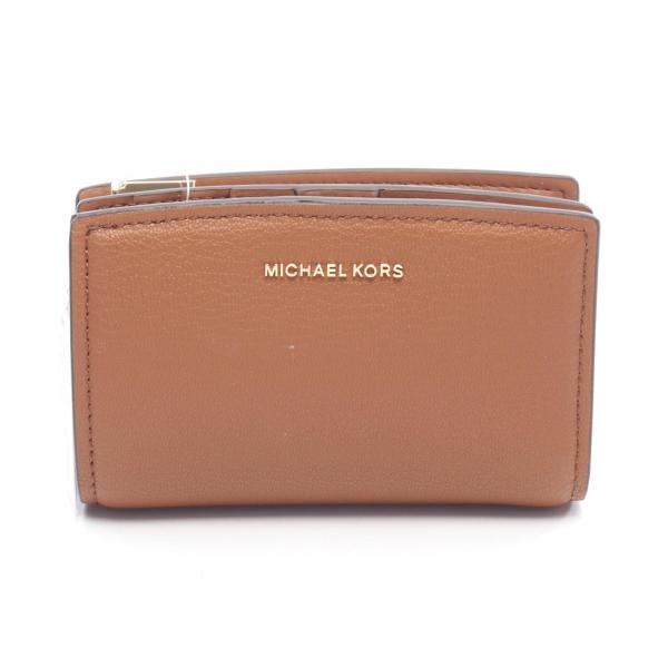 マイケルコース Michael Kors BRYANT ブライアント 二つ折り財布 財布 レザー レディース ブラウン系 32S5GYTZ2L230 【新品】 MICHAEL KORS（マイケルコース） Michael Kors BRYANT ブライアント 二