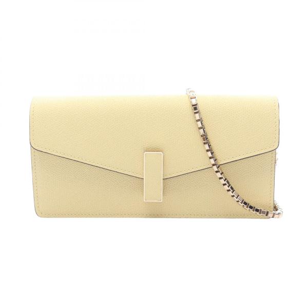 ヴァレクストラ Valextra Iside イジィデ ショルダーバッグ バッグ レザー レディース イエロー系 WBES0082028LOC99JV 【新品】 Valextra（ヴァレクストラ） Valextra Iside イジィデ ショルダー