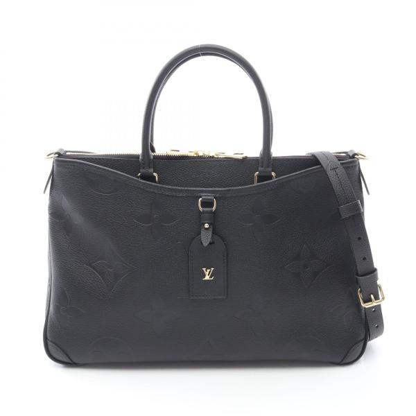 ルイヴィトン LOUIS VUITTON トリアノン MM トリアノンMM M46487 モノグラムアンプラント カバン 肩掛け トートバッグ 2WAYバッグ ショルダーバッグ モノグラムアンプラントレザー ノワール ブラック LOUIS VUITTON（ルイ・ヴィトン） トリアノン MM トートバッグ バッグ