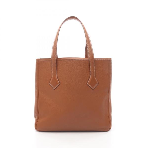 外超美品 エルメス  ヴィクトリア カバス 32 トートバッグ ハンドバッグ ビジネスバッグ ブラック トリヨンクレマンス 047589CK 89 HERMES（エルメス） ヴィクトリア カバス32 トートバッグ バッグ
