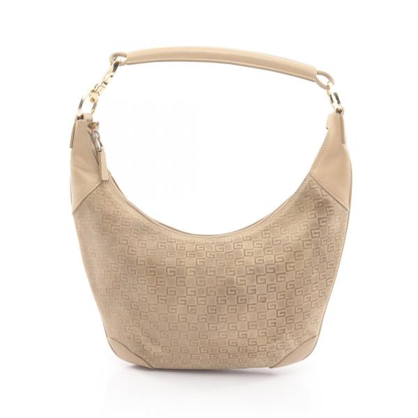 グッチ GUCCI G柄 ショルダーバッグ バッグ スウェード レザー レディース ベージュ系 001 4158 【中古】 GUCCI（グッチ） GUCCI G柄 ショルダーバッグ バッグ スウェード