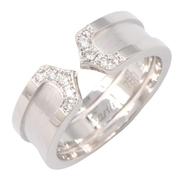 希少レア　Cartier C2リング　指輪　ホワイトゴールド　10号　廃盤品 Cartier（カルティエ） CARTIER C2 リング ダイヤ リング・指輪