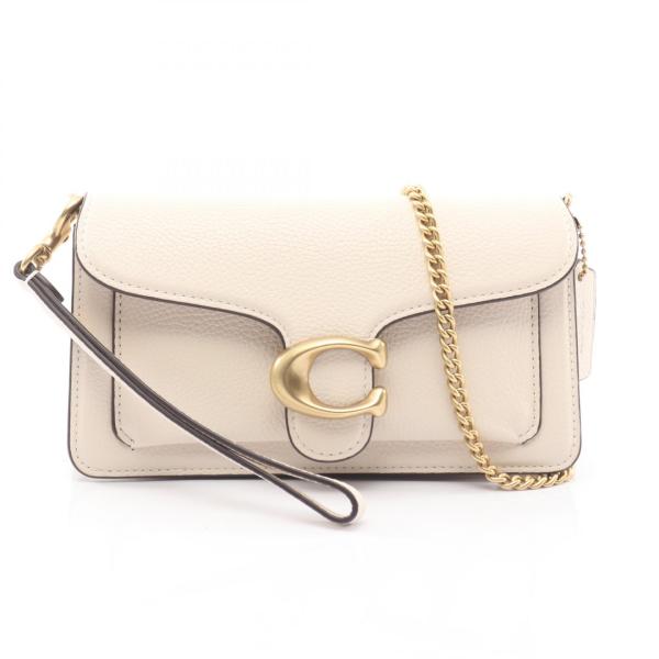 コーチ COACH タビー チェーン クロスボディ バッグ19 ショルダーバッグ バッグ レザー レディース アイボリー系 CBF14B4 【新品】 タビー チェーン クロスボディ バッグ 19 | コーチ(COACH) | マルイ