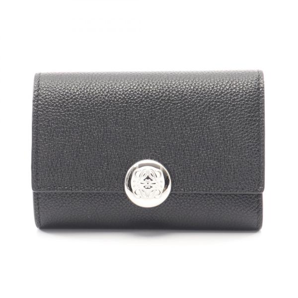 LOEWE（ロエベ） ぺブル スモール バーティカル ウォレット 三つ折り