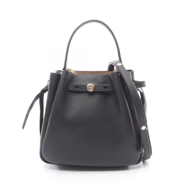 Tory Burch トリーバーチ ハンドバッグ ROMY PEBBLED BUCKET BAG ロミー バケットバッグ TORY BURCH（トリーバーチ） Tory Burch ROMY PEBBLED BUCKET BAG