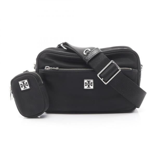 トリーバーチ Tory Burch VIRGINIA ヴァージニア ショルダーバッグ バッグ ナイロン レディース ブラック系 169166001 【新品】 TORY BURCH（トリーバーチ） Tory Burch VIRGINIA ヴァージニア