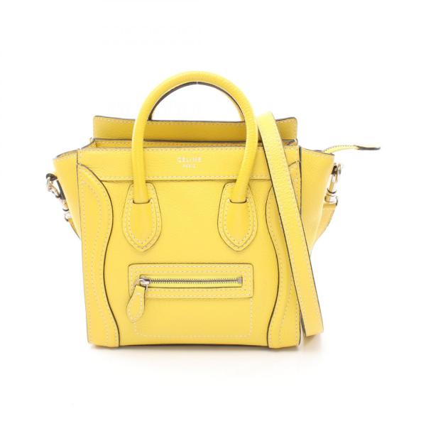 CELINE（セリーヌ） 爆買 ラゲージ ナノショッパー 2WAY ハンドバッグ