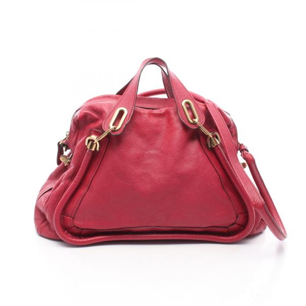 美品 Chloe クロエ パラティ ハンドバッグ ショルダーバッグ 2WAY Chloe（クロエ） パラティ ラージ 2WAY ハンドバッグ バッグ レザー