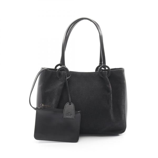 GUCCI（グッチ） GUCCI GGキャンバス ポーチ付き トートバッグ バッグ