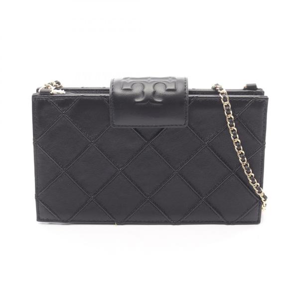 トリーバーチ Tory Burch Fleming mini ショルダーバッグ バッグ レザー レディース ブラック系 167250001 【新品】 TORY BURCH（トリーバーチ） Tory Burch Fleming mini ショルダー