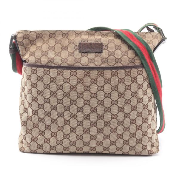 GUCCI（グッチ） シェリーライン GGキャンバス ショルダーバッグ