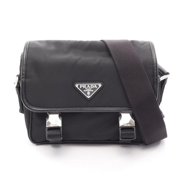 2VD034 プラダ 【美品】PRADA RE-NYLON ショルダーバッグ PRADA（プラダ） PRADA RE-NYLON TESSUTO+SAFFIANO ショルダーバッグ