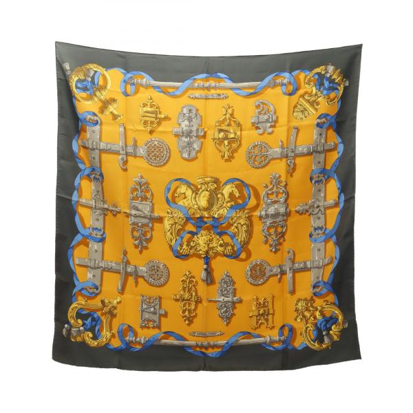 エルメス　スカーフ　カレ　90×90 FERRONNERIE HERMES（エルメス） カレ90 FERRONNERIE スカーフ 衣料品 シルク