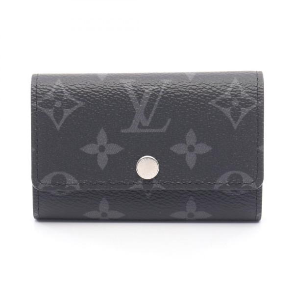 ルイヴィトン ミュルティクレ モノグラム エクリプス キーケース 鍵ケース 黒 LOUIS VUITTON（ルイ・ヴィトン） ミュルティクレ6 モノグラム