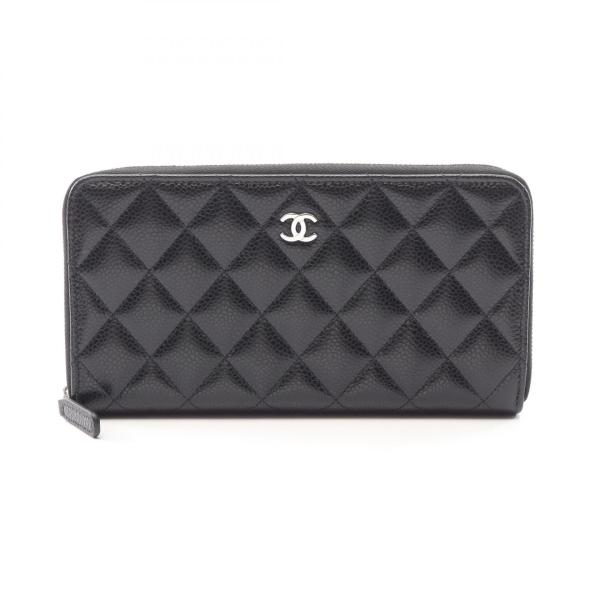 CHANEL（シャネル） クラシック ロング ジップ ウォレット マトラッセ