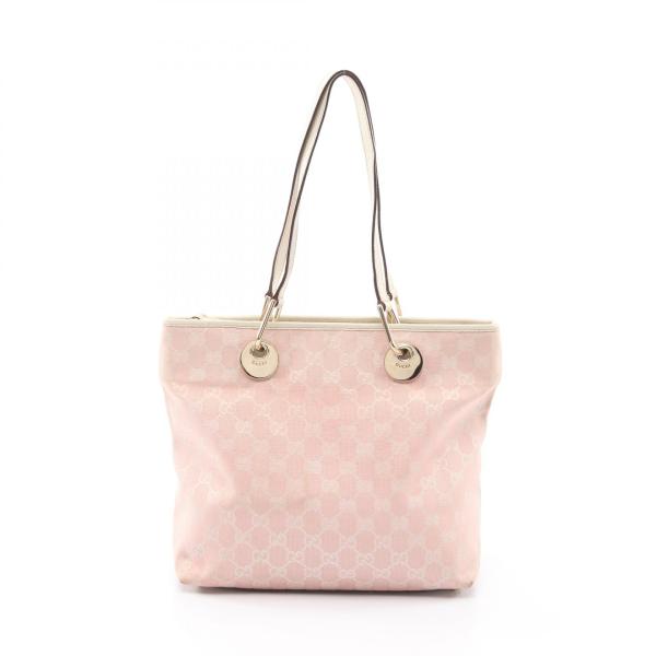 GUCCI GGキャンバス ハンドバッグ ピンク GUCCI（グッチ） 爆買 GUCCI GGキャンバス トートバッグ バッグ