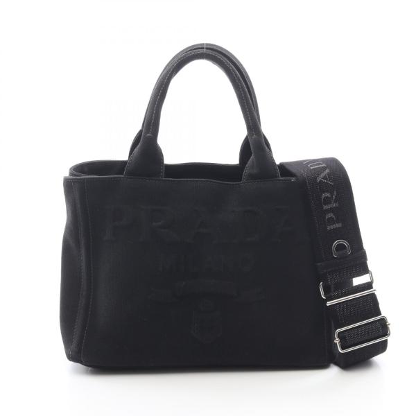 PRADA（プラダ） 爆買 PRADA CANAPA カナパ エンボスロゴ 2WAY トート