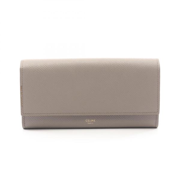 CELINE（セリーヌ） ラージフラップウォレット 二つ折り長財布 財布