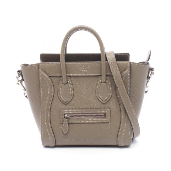 CELINE（セリーヌ） ラゲージ ナノショッパー 2WAY ハンドバッグ 