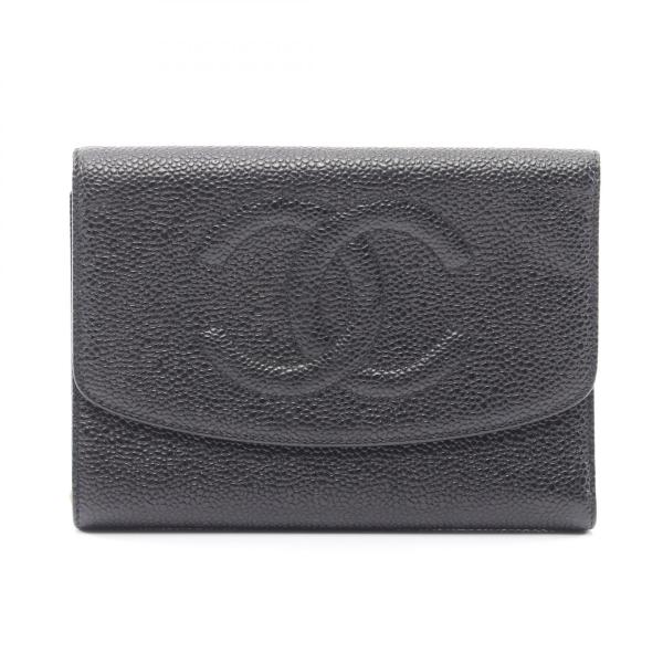 CHANEL（シャネル） 爆買 ココマーク 三つ折り財布 財布 キャビア 