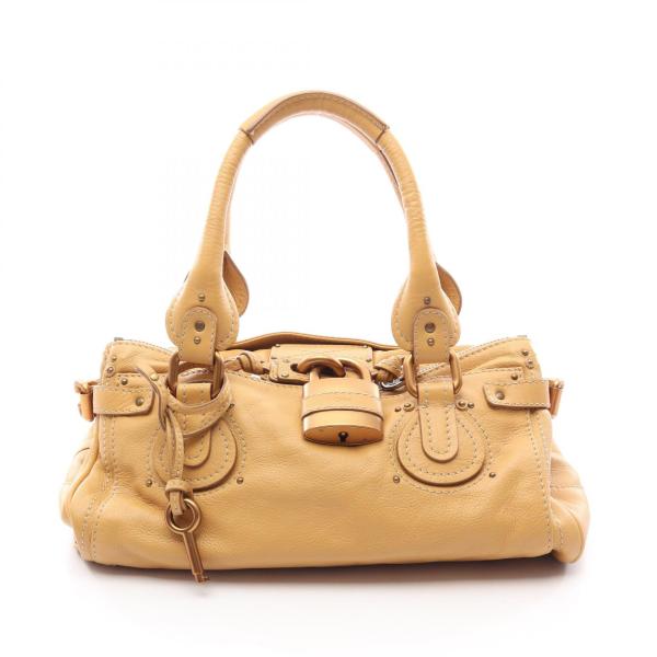 Chloe（クロエ） パディントン ハンドバッグ バッグ レザー ブラウン系