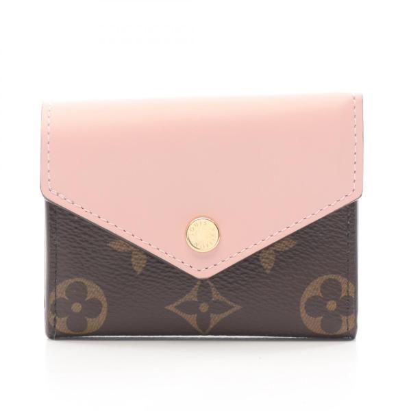 週末限定　ルイヴィトン ポルトフォイユゾエ ローズバレリーヌ ピンク LOUIS VUITTON（ルイ・ヴィトン） ポルトフォイユ ゾエ モノグラム