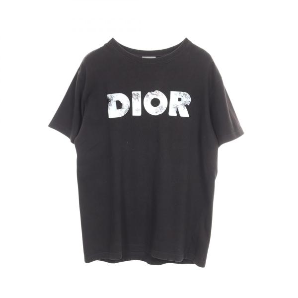 ディオール Dior DIOR × Daniel Arsham ロゴプリント 半袖Tシャツ 衣料