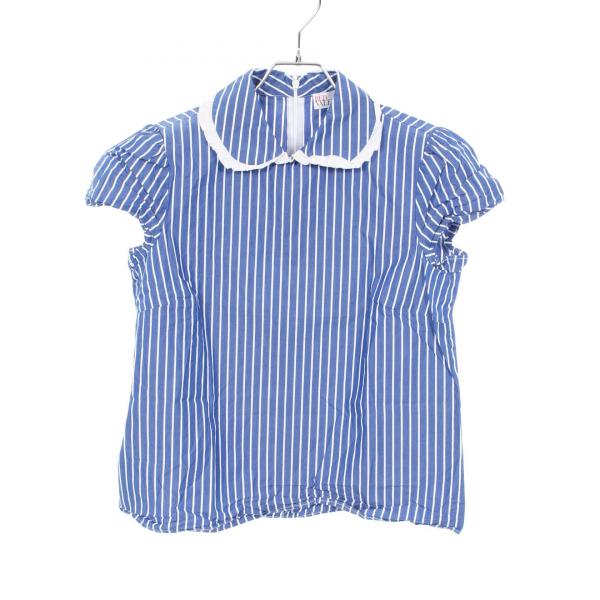 レッドヴァレンティノ RED VALENTINO ブラウス 衣料品 トップス コットン レディース ブルー系 / ホワイト系 C52201833 【中古】 レッドヴァレンティノ RED VALENTINO ブラウス 衣料品 トップス