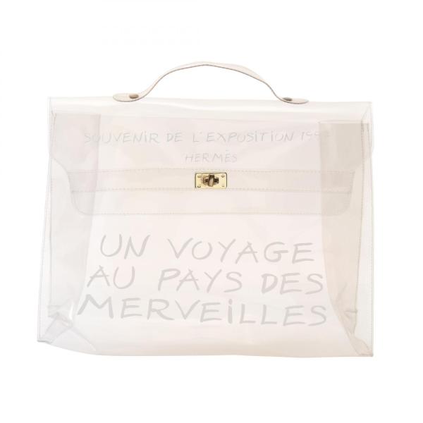 HERMES エルメス ビニール ケリー ハンド バッグ クリア レディース HERMES（エルメス） ビニール ケリー ハンドバッグ バッグ ビニール