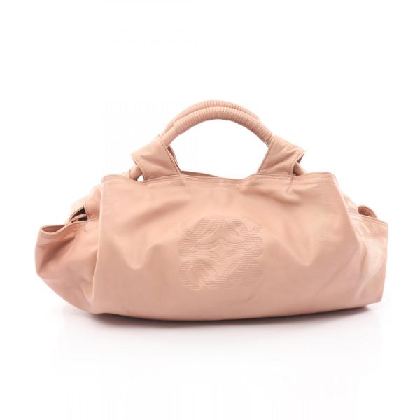 LOEWE（ロエベ） ナッパアイレ ハンドバッグ バッグ レザー ピンク系
