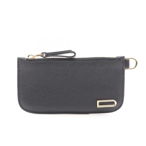 デルヴォー Delvaux ヴァガボンド コインケース 財布 レザー ブラック