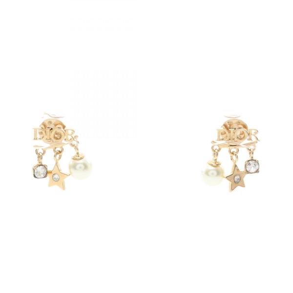 ディオール Dior ロゴ スター ピアス ジュエリー GP（ゴールドメッキ