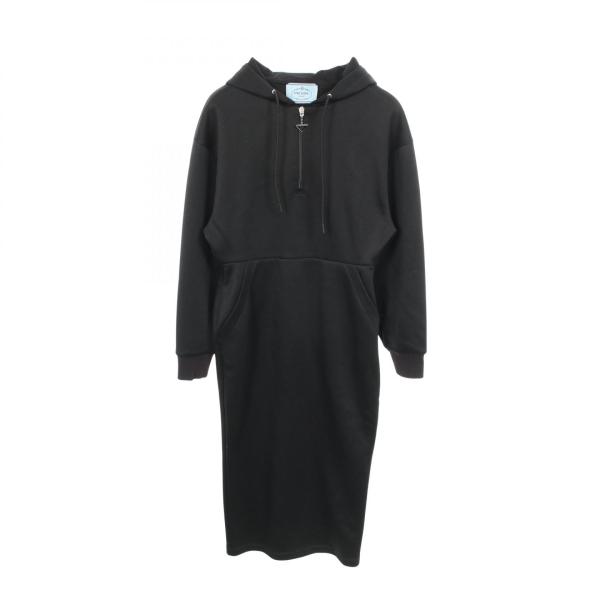 PRADA（プラダ） ハーフジップ フード付き 長袖 ワンピース 衣料品
