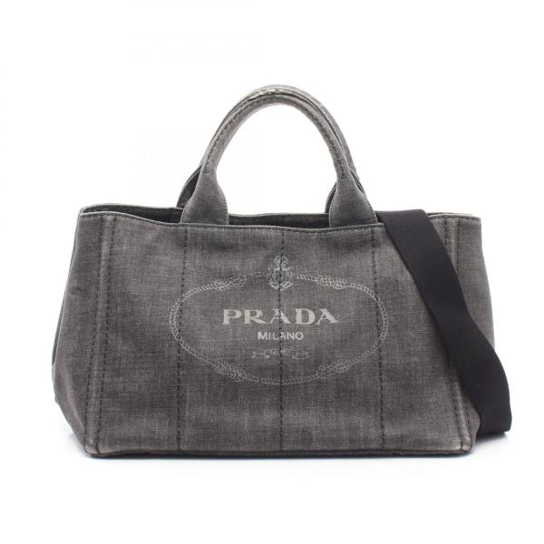 PRADA（プラダ） PRADA CANAPA DENIM カナパ 2WAY トートバッグ バッグ 
