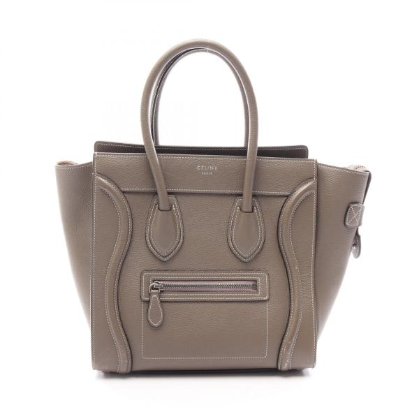 CELINE（セリーヌ） ラゲージ マイクロ ショッパー ハンドバッグ
