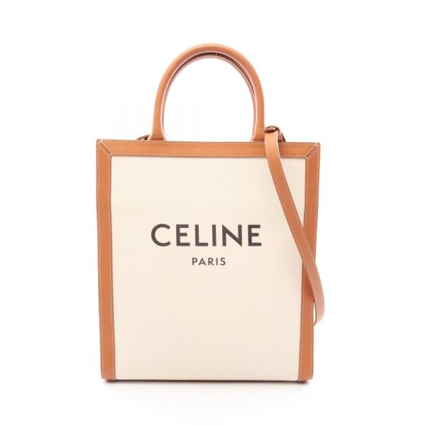 美品　セリーヌ　トリオンフ　バーティカルカバ　スモール　2way　トートバッグ CELINE（セリーヌ） スモール バーティカル カバ トリオンフ 2WAY