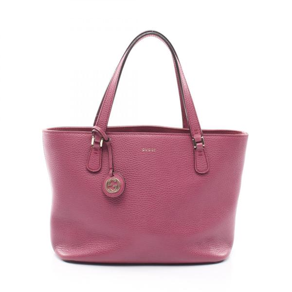 GUCCI（グッチ） インターロッキングG トートバッグ バッグ レザー