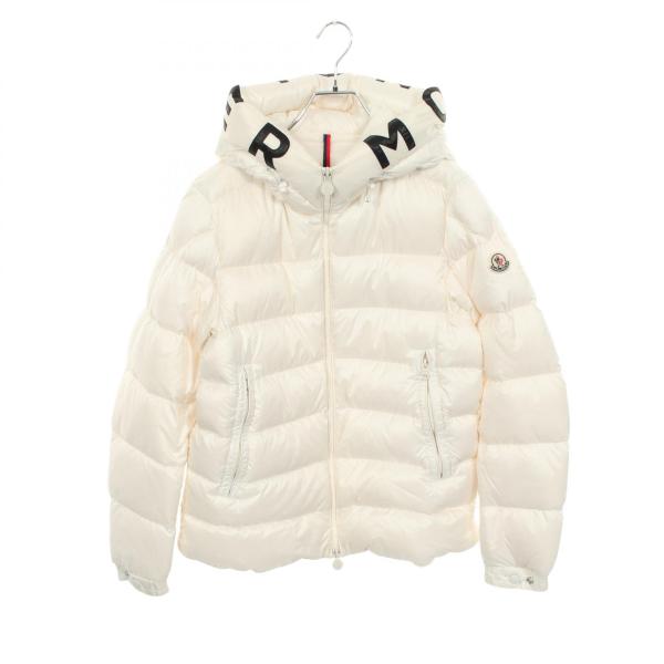 モンクレール MONCLER SALZMAN フード付き ダウンジャケット 衣料品 アウター ナイロン メンズ ホワイト系 1A00009 【中古】 MONCLER（モンクレール） MONCLER SALZMAN フード付き ダウン