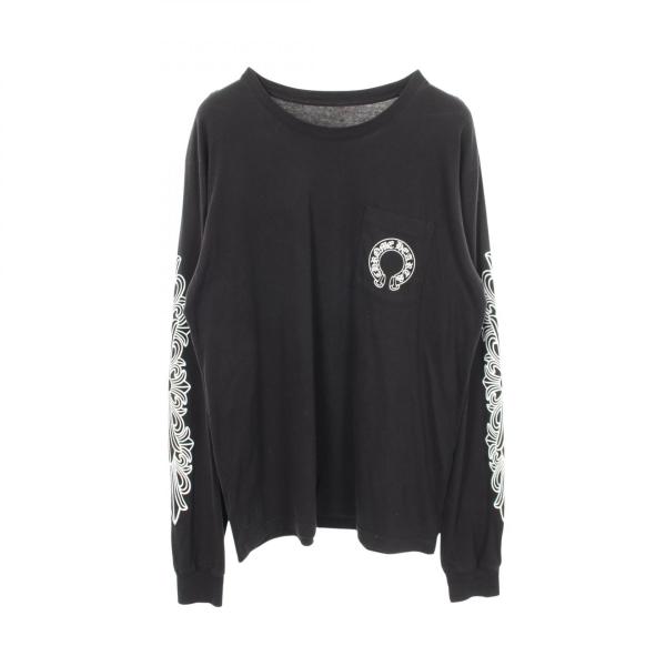 クロムハーツ CHROME HEARTS ホースシューフローラルクロス クルー 